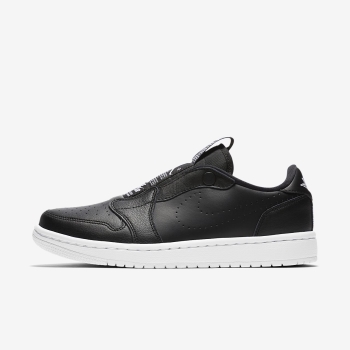 Nike Air Jordan 1 Retro Low Slip - Jordan Sko - Sort/Hvide | DK-14639